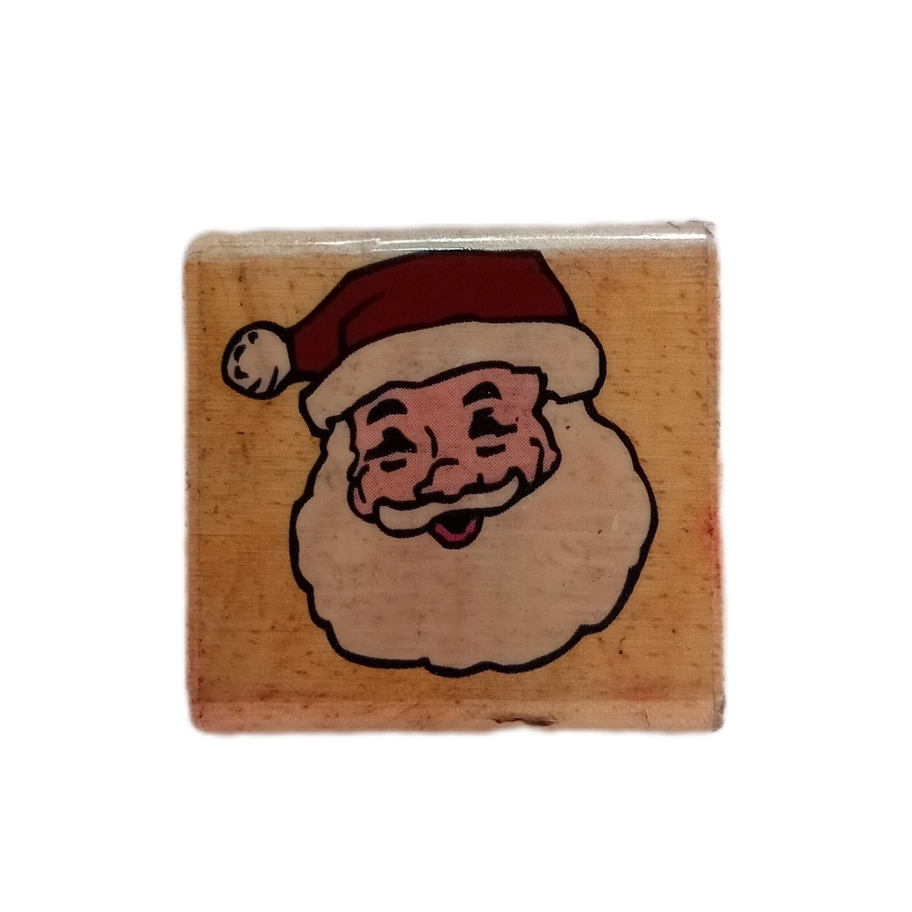 Santa Claus Wooden Stamper